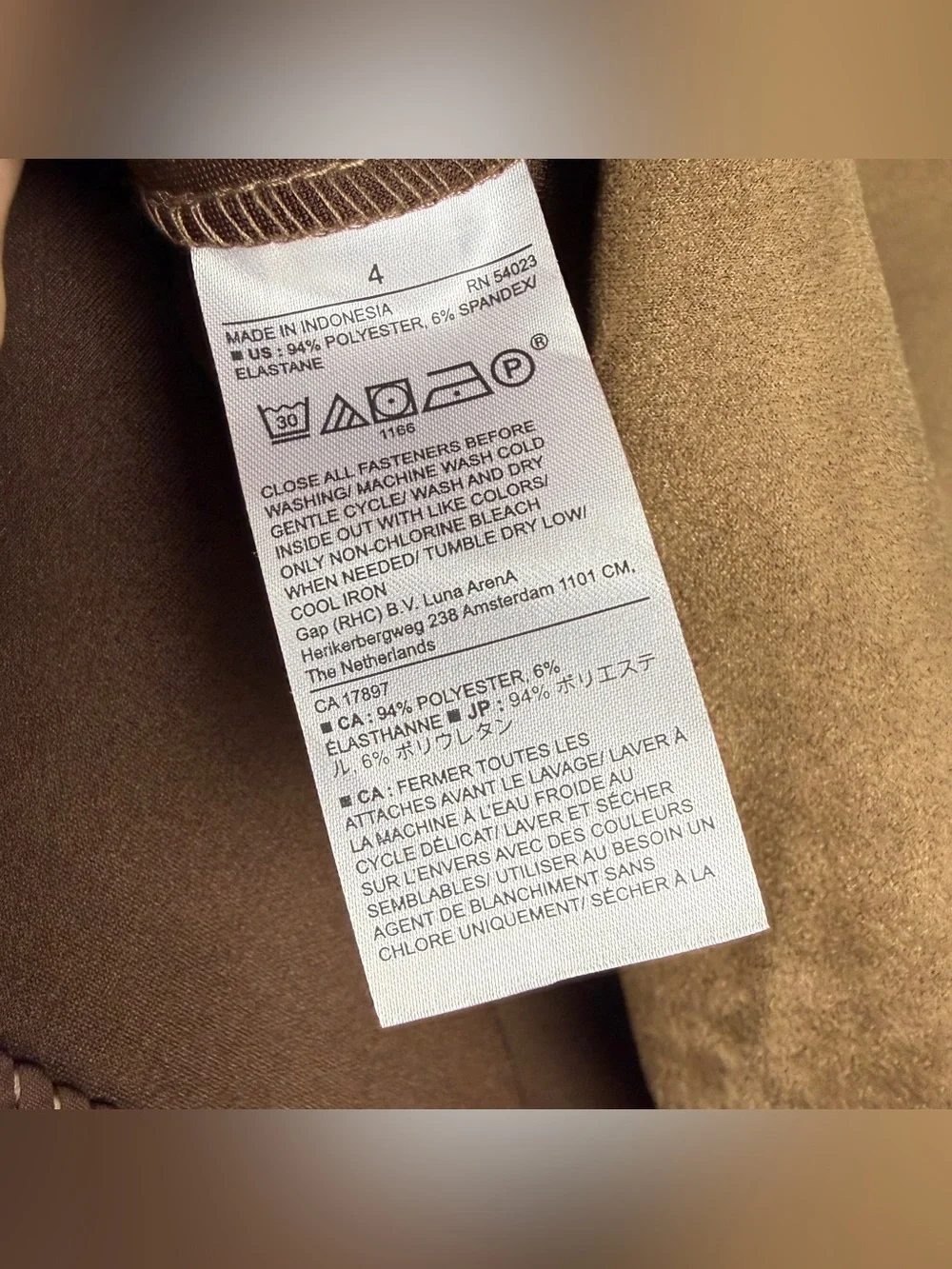 Banana Republic Faux Suede Wrap Skirt